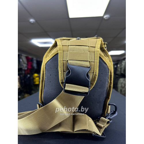 Рюкзак тактический BL050 One Strap Short Coyote 5L | Lupu Gear фото 3