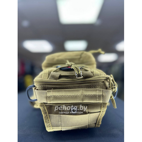 Рюкзак тактический BL050 One Strap Short Coyote 5L | Lupu Gear фото 6