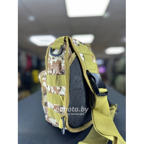 Рюкзак тактический BL050 One Strap Short Desert Digital 5L | Lupu Gear фото 2