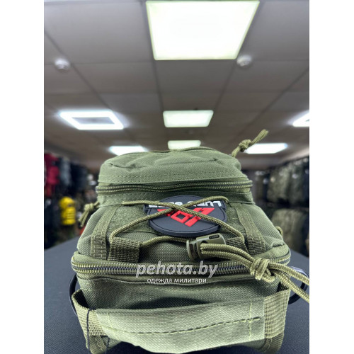Рюкзак тактический BL050 One Strap Short Green 5L | Lupu Gear фото 6