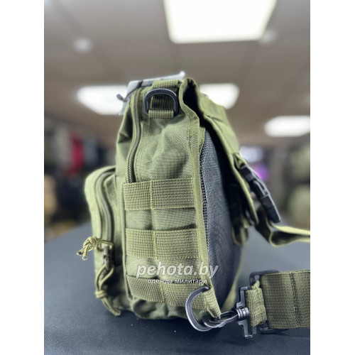 Рюкзак тактический BL050 One Strap Short Green 5L | Lupu Gear фото 2