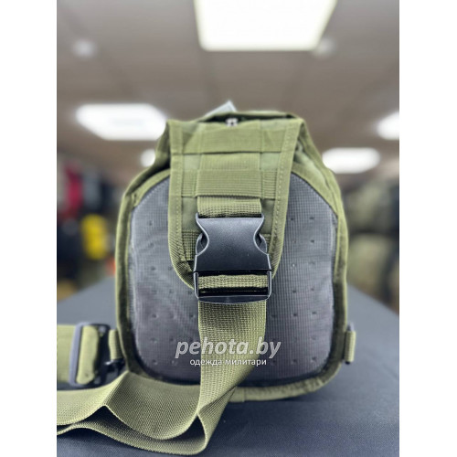 Рюкзак тактический BL050 One Strap Short Green 5L | Lupu Gear фото 3
