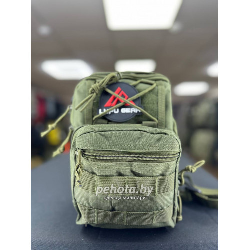 Рюкзак тактический BL050 One Strap Short Green 5L | Lupu Gear фото 1
