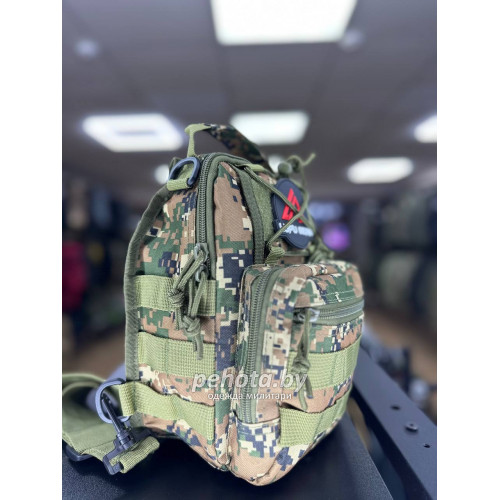 Рюкзак тактический BL050 One Strap Short Marpat 5L | Lupu Gear фото 4