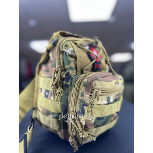 Рюкзак тактический BL050 One Strap Short Multicam 5L | Lupu Gear фото 4