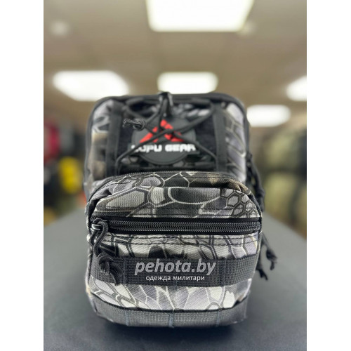 Рюкзак тактический BL050 One Strap Short Phyton Black 5L | Lupu Gear фото 1