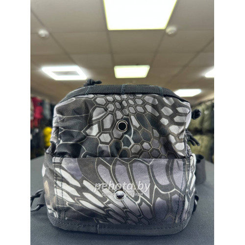 Рюкзак тактический BL050 One Strap Short Phyton Black 5L | Lupu Gear фото 5