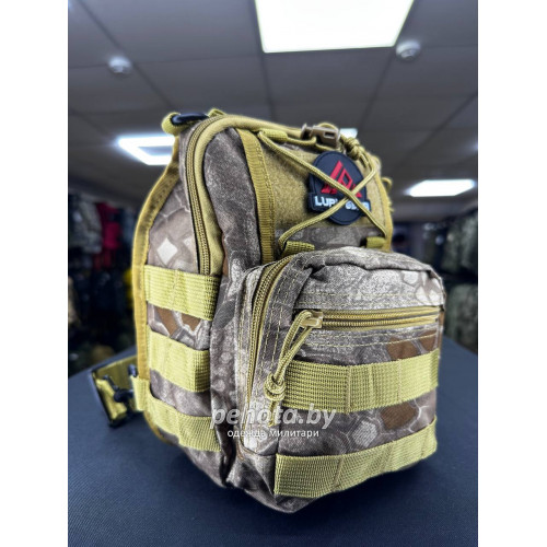 Рюкзак тактический BL050 One Strap Short Phyton Brown 5L | Lupu Gear фото 4