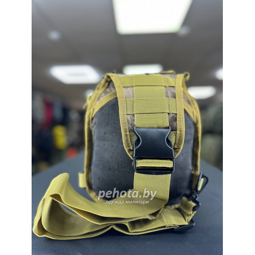 Рюкзак тактический BL050 One Strap Short Phyton Brown 5L | Lupu Gear фото 3
