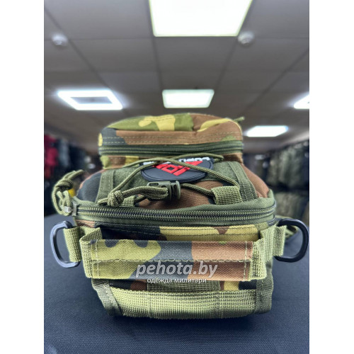 Рюкзак тактический BL050 One Strap Short Woodland 5L | Lupu Gear фото 6