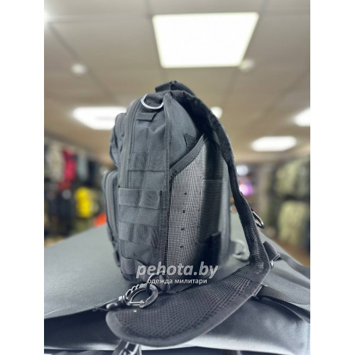 Рюкзак Тактический BL102 One Strap Long Black 12L | Lupu Gear фото 2