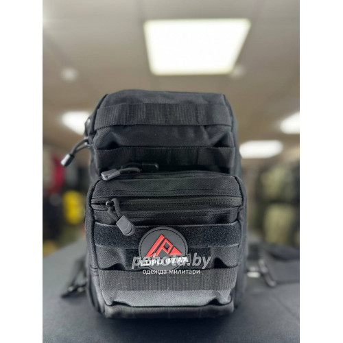 Рюкзак Тактический BL102 One Strap Long Black 12L | Lupu Gear фото 1