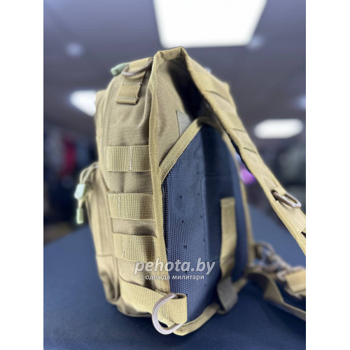 Рюкзак Тактический BL102 One Strap Long Coyote 12L | Lupu Gear фото 2