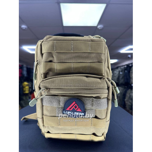 Рюкзак Тактический BL102 One Strap Long Coyote 12L | Lupu Gear фото 1