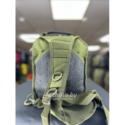 Рюкзак Тактический BL102 One Strap Long Olive 12L | Lupu Gear фото 3