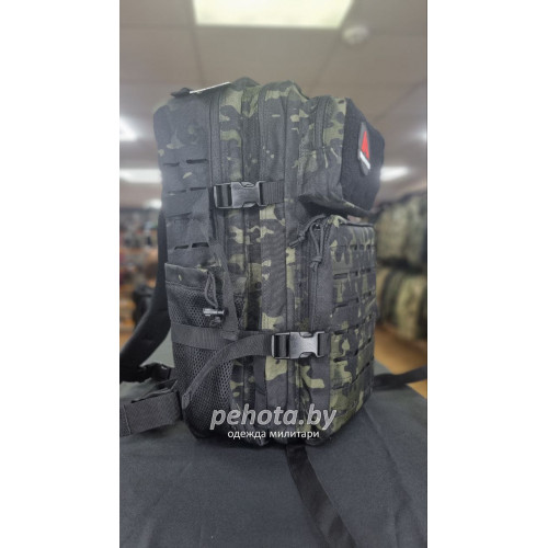 Рюкзак Тактический BL130 Laser Cut Black multicam 45L | Lupu Gear фото 4