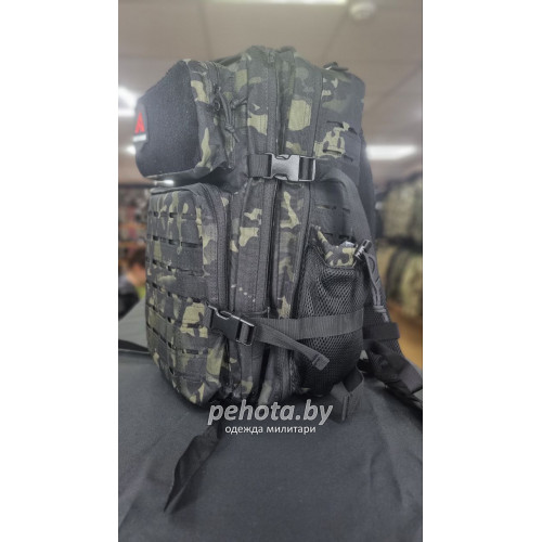 Рюкзак Тактический BL130 Laser Cut Black multicam 45L | Lupu Gear фото 2