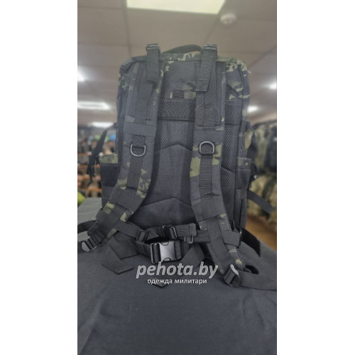 Рюкзак Тактический BL130 Laser Cut Black multicam 45L | Lupu Gear фото 3