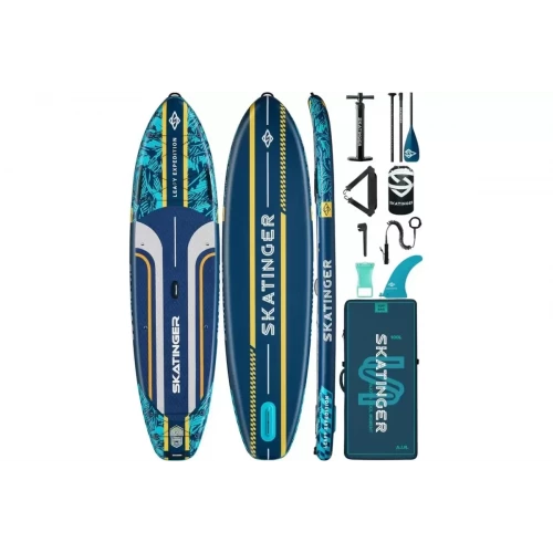 Сапборд Leafy Expedition Base Blue | Skatinger фото 1