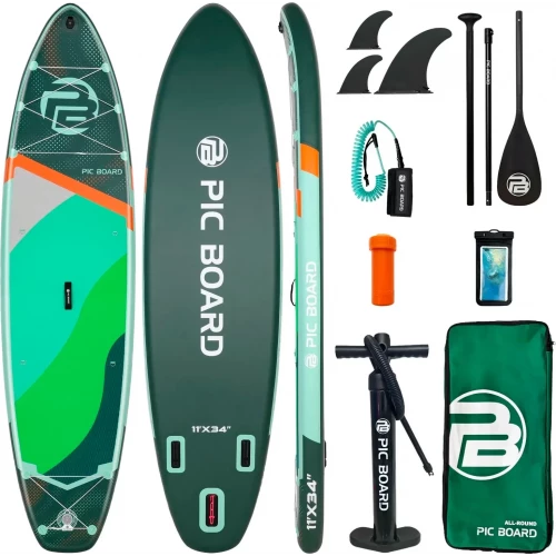 Сапборд Pic Board Green Wave Flow | Skatinger фото 1