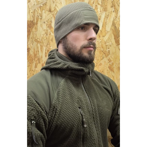 Шапка флисовая Range Olive | Air Stroll фото 1