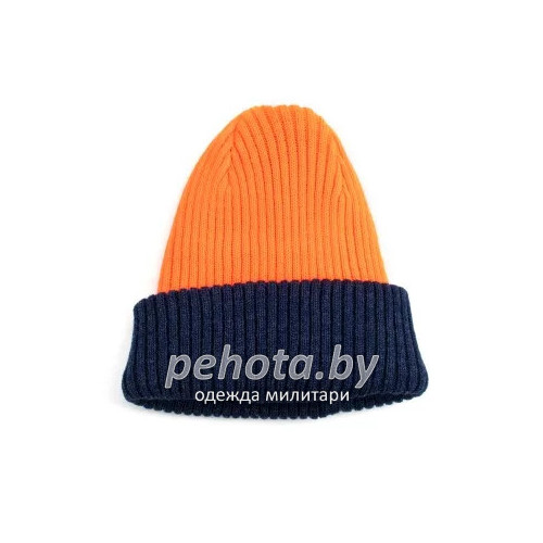 Шапка IRBIS двусторонняя охотничья с отворотом PF-CAP31 оранжевый/серо-голубой | Следопыт фото 4