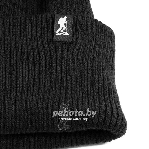 Шапка IRBIS с двойным отворотом PF-CAP03 черный | Следопыт фото 5