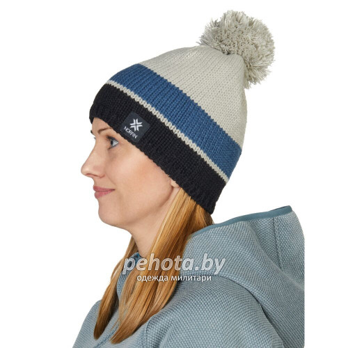 Шапка Northknit Grey/Blue/Black | Norfin фото 2