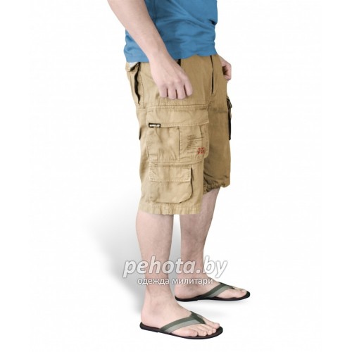Шорты Trooper Shorts Beige | Surplus фото 4