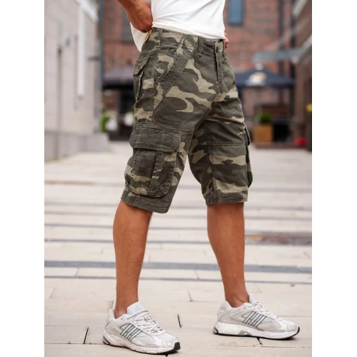 Шорты Urban Cargo 603 Green Camo 233 | Admitted & Feeling фото 8