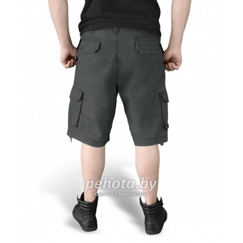 Шорты Vintage Shorts Washed Black | Surplus фото 3