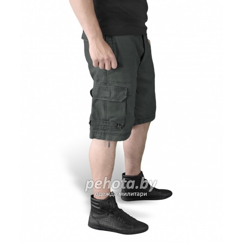 Шорты Vintage Shorts Washed Black | Surplus фото 4