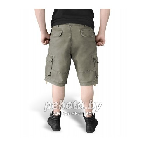 Шорты Vintage Shorts Washed Olive | Surplus фото 3