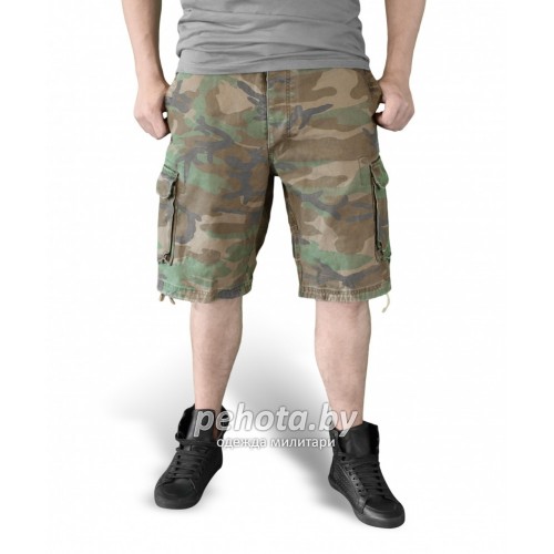 Шорты Vintage Shorts Washed Woodland | Surplus фото 2
