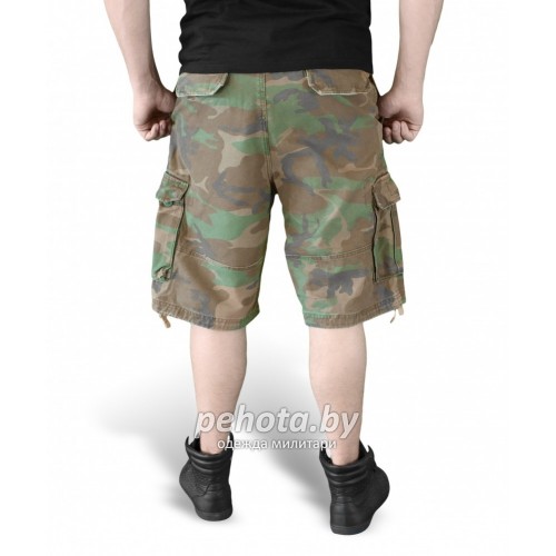 Шорты Vintage Shorts Washed Woodland | Surplus фото 3