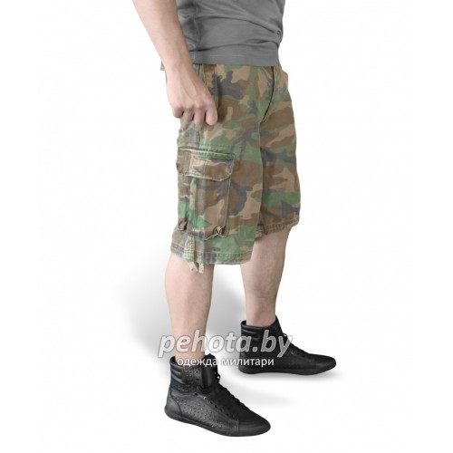 Шорты Vintage Shorts Washed Woodland | Surplus фото 4