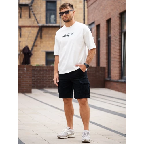 Шорты Vintage Cargo 170 Black | Admitted & Feeling фото 12