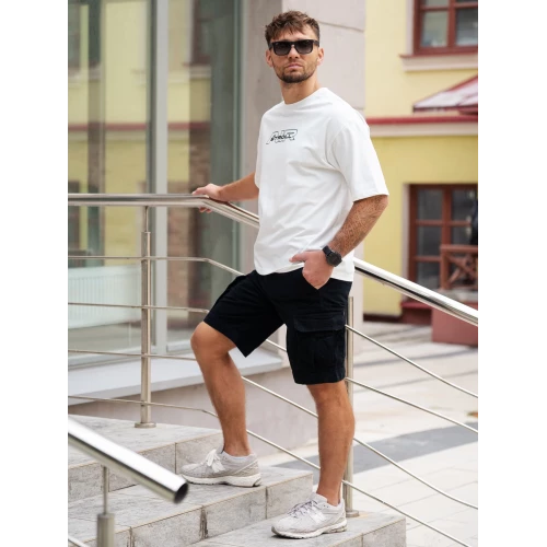 Шорты Vintage Cargo 170 Black | Admitted & Feeling фото 13