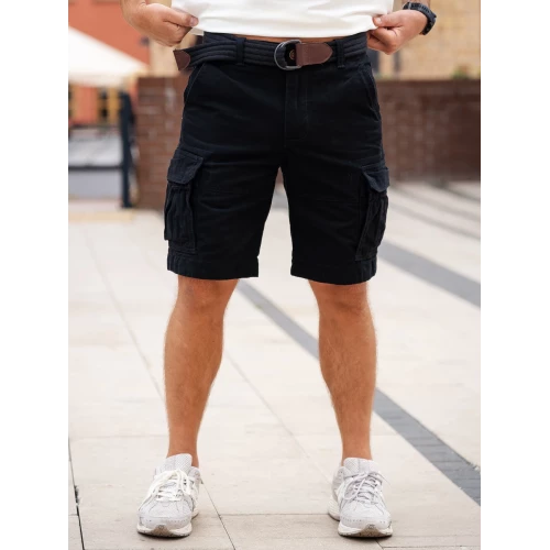 Шорты Vintage Cargo 170 Black | Admitted & Feeling фото 5