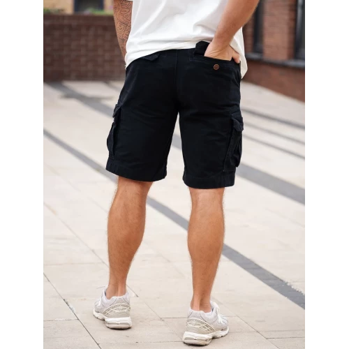 Шорты Vintage Cargo 170 Black | Admitted & Feeling фото 7
