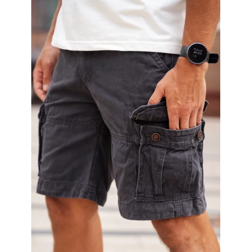 Шорты Vintage Cargo 170 Dark Grey | Admitted & Feeling фото 9