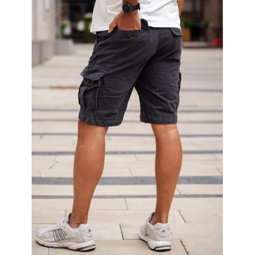 Шорты Vintage Cargo 170 Dark Grey | Admitted & Feeling фото 4
