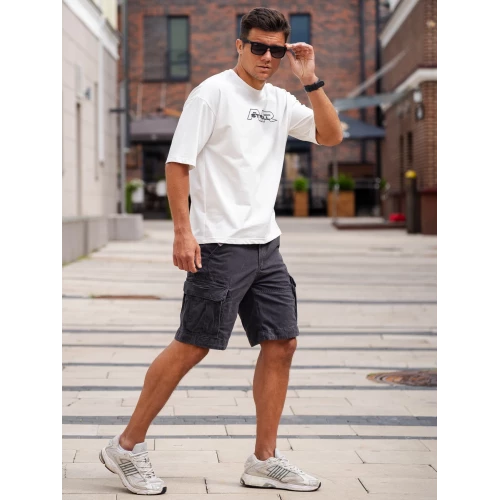 Шорты Vintage Cargo 170 Dark Grey | Admitted & Feeling фото 6
