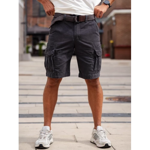 Шорты Vintage Cargo 170 Dark Grey | Admitted & Feeling фото 8