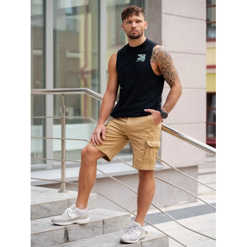 Шорты Vintage Cargo 170 Dark Khaki | Admitted & Feeling фото 9