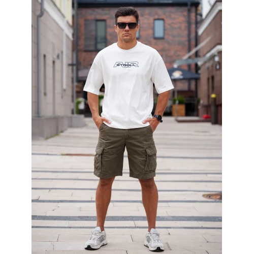 Шорты Vintage Cargo 170 Olive Green | Admitted & Feeling фото 3
