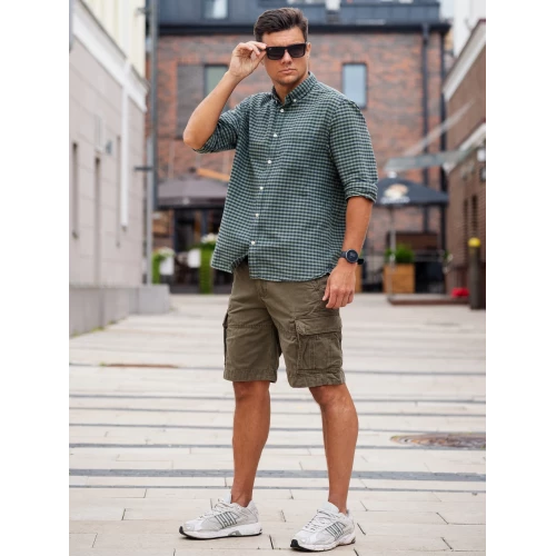 Шорты Vintage Cargo 170 Olive Green | Admitted & Feeling фото 8