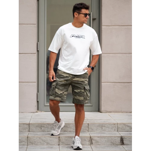 Шорты Vintage Cargo 170 Green Camo 233 | Admitted & Feeling фото 10