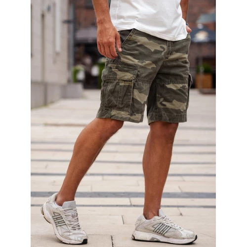 Шорты Vintage Cargo 170 Green Camo 233 | Admitted & Feeling фото 5