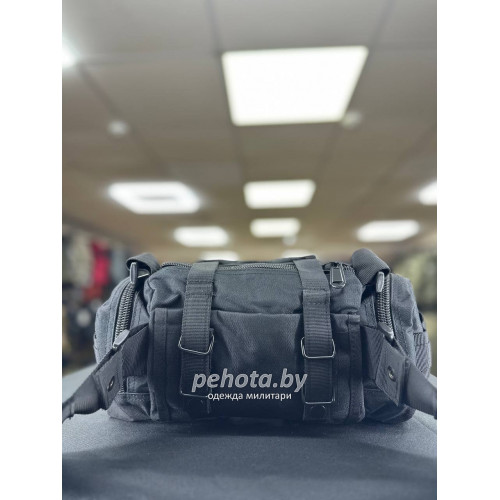 Сумка дорожная BL014 Black 10L | Lupu Gear фото 3